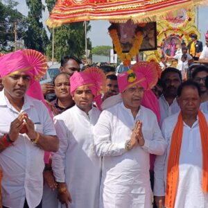 ರೇಕುಳಗಿ ಶಂಭುಲಿಗೇಶ್ವರ ಬಸಮ್ಮ ತಾಯಿಯವರ ದೇವಸ್ಥಾನಕ್ಕೆ ಪಾದಯಾತ್ರೆ